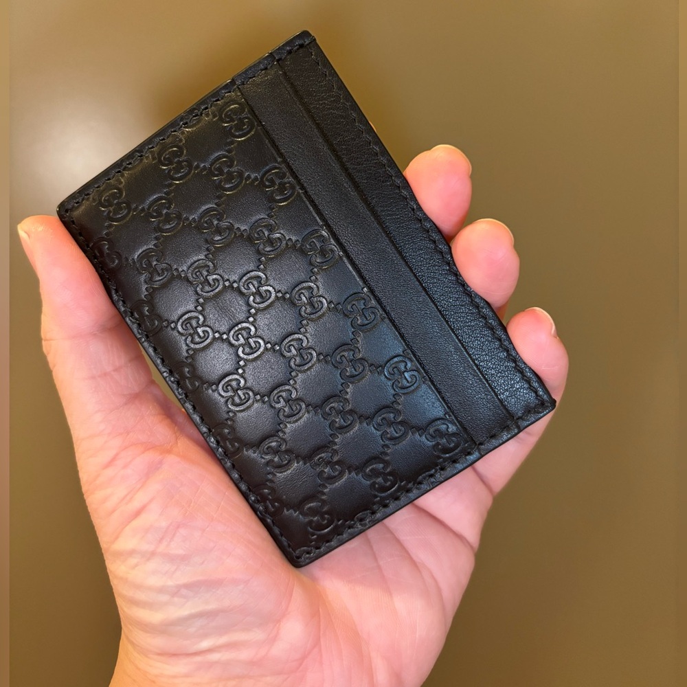 MICROGUCCISSIMA CARD CASE